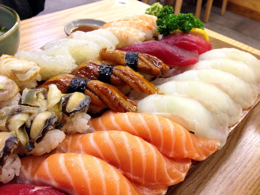 Najčešće u sushi ide svježa tuna i losos